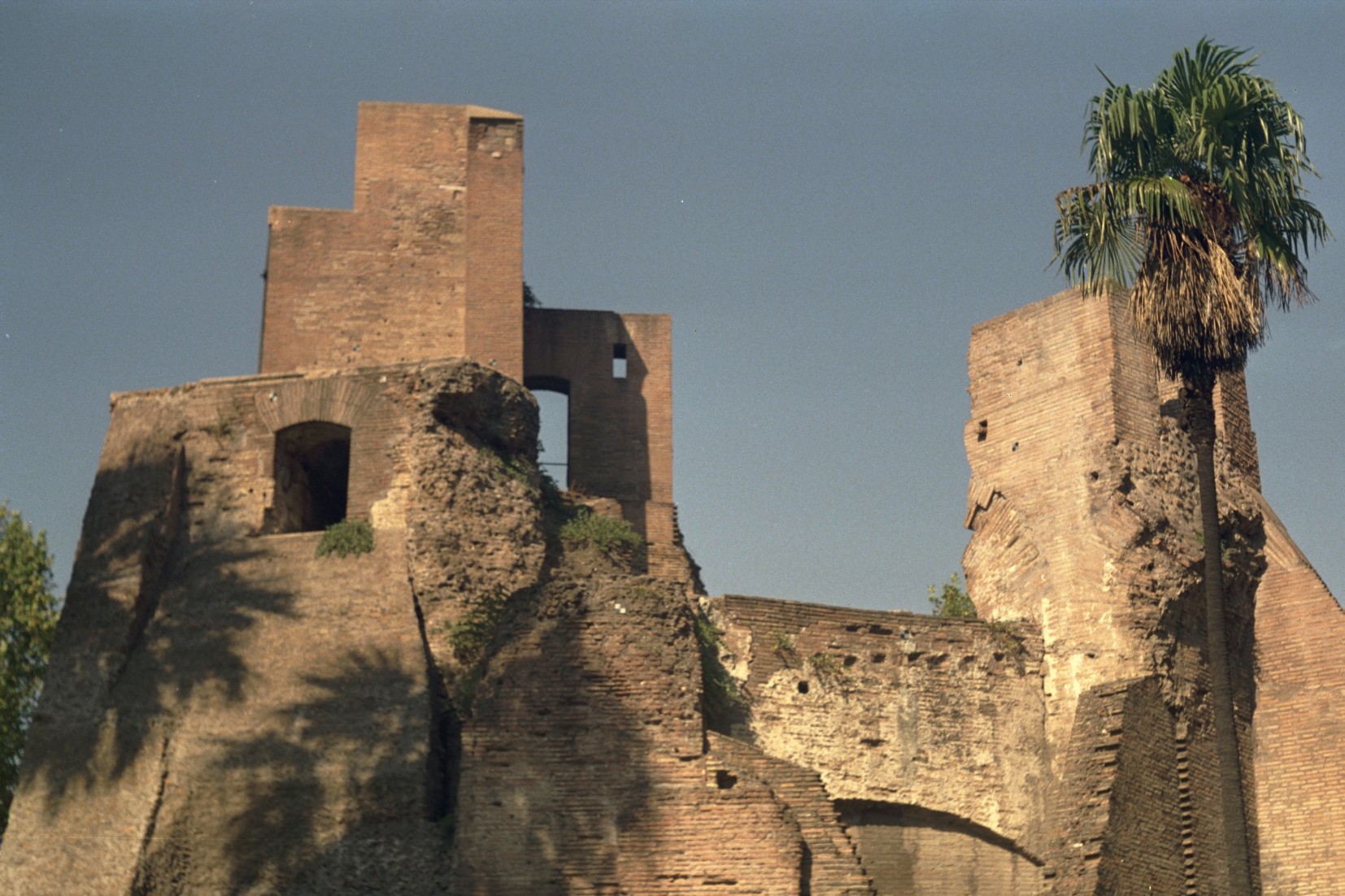 Foto: Ruine in Rom 1990
